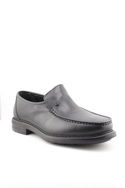 DFC Relax Men Leather Moccasin with Stitched Trim